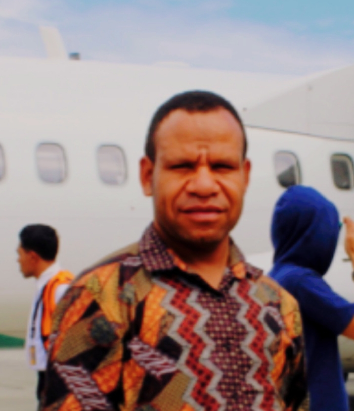 Angginak Sepi Wanimbo, seorang Ketua DPD - PPDI Provinsi Papua Pegunungan, Ketua DPD - PPKL & AB Provinsi Papua Pegunungan, Ketua DPW - GAN Provinsi Papua Pegunungan. (Foto: Dok. MZK)