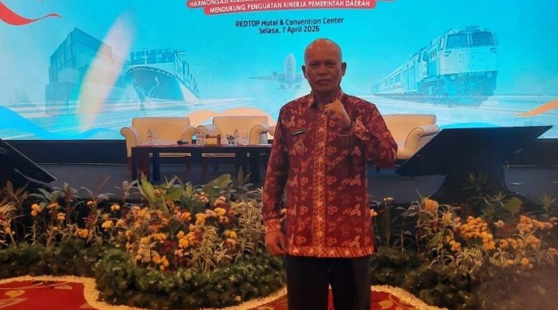 Wakil Wali Kota Sungai Penuh, Azhar Hamzah, saat menghadiri Rakornis BPSDM Perhubungan 2026 di Jakarta. Pemerintah Kota Sungai Penuh berkomitmen menyinkronkan kebijakan pusat dan daerah demi penguatan SDM di sektor transportasi. (Foto: Diskominfosta Sungai Penuh)