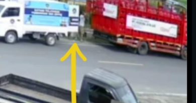 Lokasi insiden ledakan gas LPG di depan Gardu Induk PLN Koto Lolo, Sungai Penuh. Dugaan keterlibatan mobil operasional program Makan Bergizi Gratis (MBG) dalam aktivitas bongkar muat gas ini kini tengah diselidiki oleh pihak terkait. (Foto: IST/Dewi Yulianti)