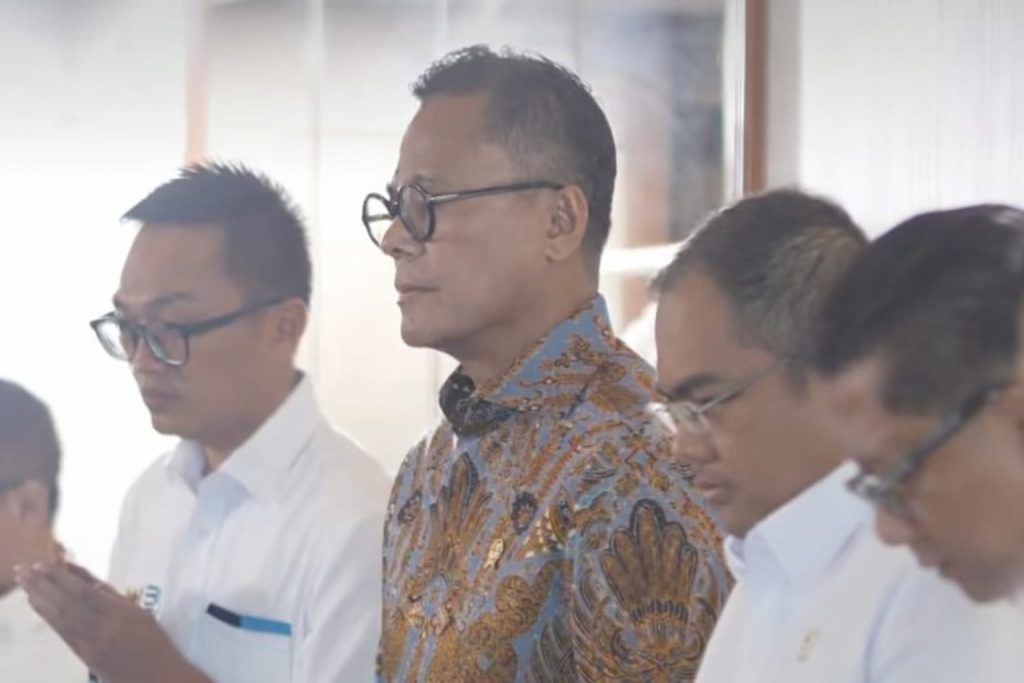 Kepala BP BUMN, Dony Oskaria pada acara syukuran HUT ke-28 BP BUMN di Jakarta. Peringatan ini menjadi momentum penting untuk memperkuat peran strategis BUMN dalam transformasi ekonomi nasional. (FotoL IST/Novrianto)