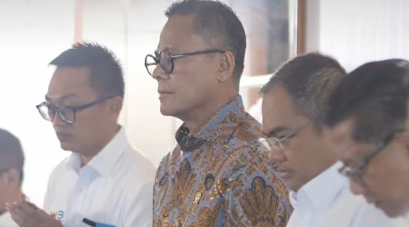 Kepala BP BUMN, Dony Oskaria pada acara syukuran HUT ke-28 BP BUMN di Jakarta. Peringatan ini menjadi momentum penting untuk memperkuat peran strategis BUMN dalam transformasi ekonomi nasional. (FotoL IST/Novrianto)