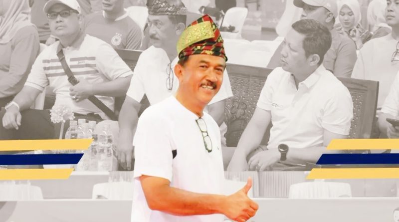 Kepala Kantor Wilayah (Kakanwil) Kementerian Hukum dan HAM Riau, Maizar, menghadiri pertemuan rutin sekaligus Halal Bihalal Paguyuban Ibu-Ibu Pemasyarakatan (PIPAS) Daerah Riau. Kegiatan ini dipusatkan di Sport Centre Rumbai, Pekanbaru, pada Minggu (19/4/2026). (Foto: Ditjenpas Riau)