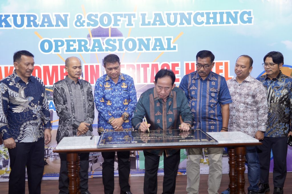 PT Bukit Asam (Persero) Tbk (PTBA) secara resmi membuka SAKA Ombilin Heritage Hotel pada Senin (20/4/2026). Peresmian ini merupakan langkah nyata perusahaan dalam mengembangkan kawasan Ombilin Coal Mining Heritage of Sawahlunto menjadi destinasi pariwisata berkelas dunia. (Foto: Humas PTBA)
