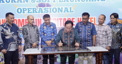 PT Bukit Asam (Persero) Tbk (PTBA) secara resmi membuka SAKA Ombilin Heritage Hotel pada Senin (20/4/2026). Peresmian ini merupakan langkah nyata perusahaan dalam mengembangkan kawasan Ombilin Coal Mining Heritage of Sawahlunto menjadi destinasi pariwisata berkelas dunia. (Foto: Humas PTBA)