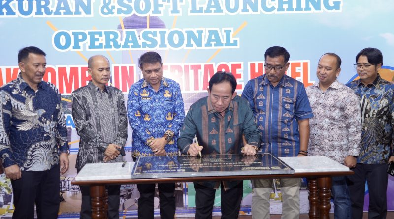PT Bukit Asam (Persero) Tbk (PTBA) secara resmi membuka SAKA Ombilin Heritage Hotel pada Senin (20/4/2026). Peresmian ini merupakan langkah nyata perusahaan dalam mengembangkan kawasan Ombilin Coal Mining Heritage of Sawahlunto menjadi destinasi pariwisata berkelas dunia. (Foto: Humas PTBA)