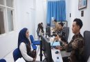Menjelang musim haji 2026, aktivitas di Kantor Imigrasi Kelas II Non TPI Kerinci, Provinsi Jambi, tampak lebih sibuk dari biasanya, Jum'at (24/4/2026). Permohonan pembuatan paspor mengalami peningkatan signifikan hingga mencapai 50 persen dibandingkan hari-hari biasa. (Foto: IST/Dewi Yulianti)