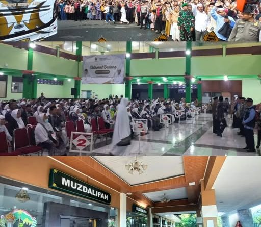 Pemerintah Kabupaten Banjarnegara mematangkan persiapan pemberangkatan 1.054 jemaah haji tahun 1447 H/2026 M. Para tamu Allah ini dijadwalkan bertolak menuju Embarkasi Donohudan, Boyolali, mulai pertengahan Mei mendatang, Minggu (26/4/2026). (Foto: Diskominfo Banjarnegara)