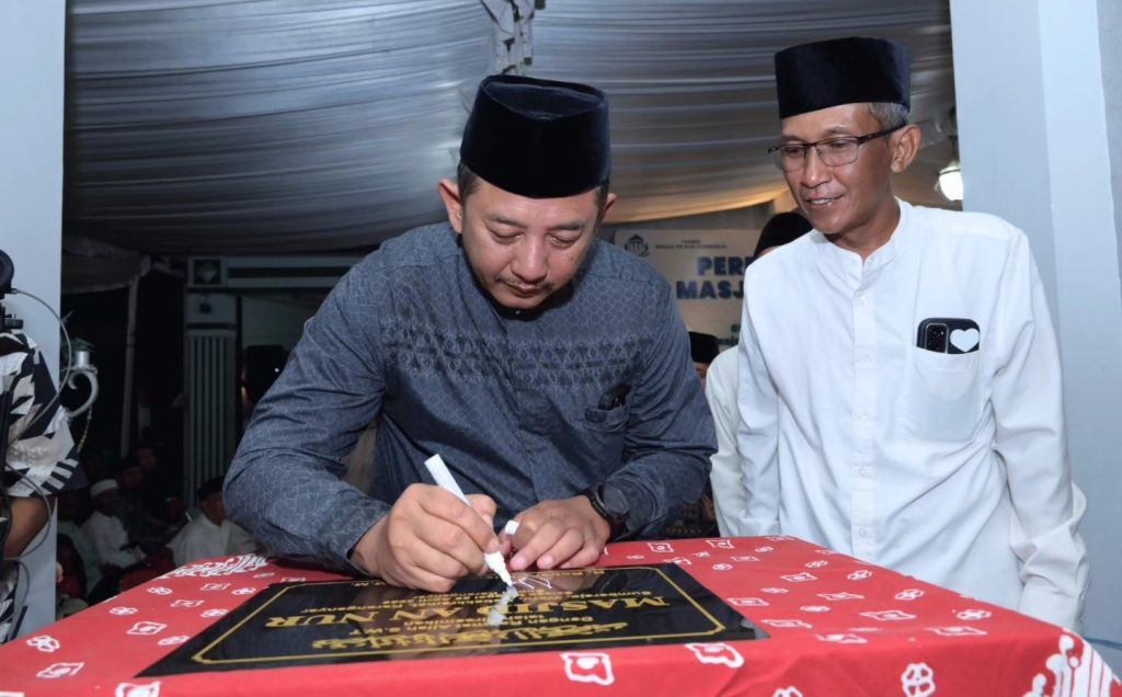 Masyarakat Sumberejo, Desa Waru, Kecamatan Kebakkramat, tengah diselimuti rasa syukur. Peresmian Masjid An Nur yang berlangsung pada Selasa (28/4/2026) menjadi tonggak baru bagi kehidupan beragama dan sosial di wilayah tersebut. (Foto: Pemkab Karanganyar)