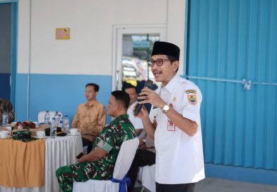 Wakil Bupati Sragen, Suroto menegaskan bahwa keberhasilan program Makan Bergizi Gratis (MBG) di Kabupaten Sragen sangat bergantung pada sinergi kuat antarpihak, Rabu (29/4/2026). (Foto: Pemkab Sragen)
