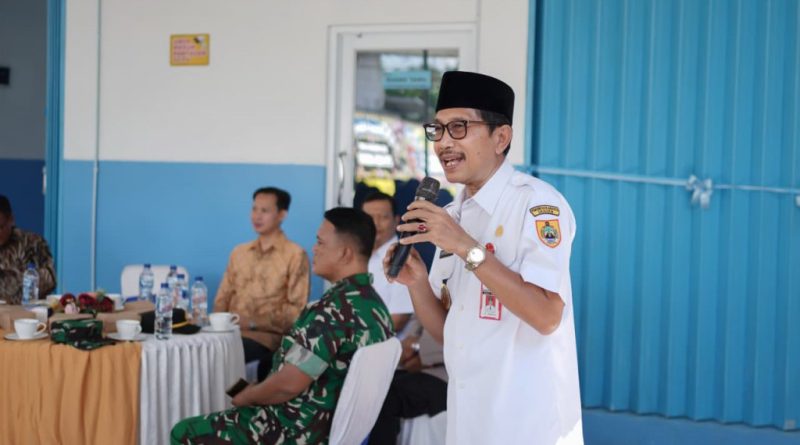 Wakil Bupati Sragen, Suroto menegaskan bahwa keberhasilan program Makan Bergizi Gratis (MBG) di Kabupaten Sragen sangat bergantung pada sinergi kuat antarpihak, Rabu (29/4/2026). (Foto: Pemkab Sragen)