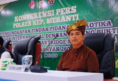 Lembaga Adat Melayu Riau (LAMR) Kabupaten Kepulauan Meranti secara resmi menyampaikan apresiasi kepada Polres Kepulauan Meranti, Sabtu (2/5/2026). (Foto: Humas LAMR Kepulauan Meranti)