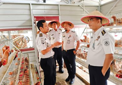 Lembaga Pemasyarakatan (Lapas) Kelas IIA Pekanbaru menerima kunjungan studi tiru dari jajaran Seksi Kegiatan Kerja (Giatja) Lapas Kelas IIA Bangkinang pada Rabu (6/5/2026). Pertemuan ini bertujuan untuk memperkuat program pembinaan kemandirian bagi warga binaan. (Foto: Humas Lapas llA Pekanbaru)