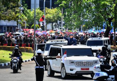 Presiden Republik Indonesia Prabowo Subianto tiba di Kota Cebu, Filipina, pada Kamis (7/5/2026) siang. Kunjungan kenegaraan ini dilakukan dalam rangka menghadiri Konferensi Tingkat Tinggi (KTT) ke-48 ASEAN. (Foto: Setkab RI)