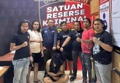 Satreskrim Polres Kerinci bergerak cepat mengungkap kasus penganiayaan berdarah yang terjadi di depan Masjid Baiturrahim, Kelurahan Pondok Tinggi, Sabtu (9/5/2026). (Foto: IST/Dewi Yulianti)