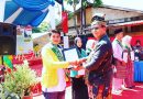 Panglima Besar Hulubalang Datuk Muhammad Nasir hadir mewakili Ketua Lembaga Adat Melayu Riau (LAMR) Kota Pekanbaru dalam acara Kampung Tangguh Anti Narkoba ke-III di wilayah Meranti Pandak, Rumbai, Sabtu (9/5/2026). (Foto: Humas Hulubalang LAMR Riau)