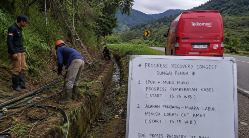 Pelanggan Telkomsel di wilayah Kota Sungai Penuh dan Kabupaten Kerinci mengeluhkan gangguan jaringan yang terjadi sejak Rabu (13/5/2026) sore. Layanan internet dilaporkan melambat hingga tidak dapat digunakan sama sekali, termasuk gangguan pada layanan telepon dan data seluler. (Foto: IST/Dewi Yulianti)