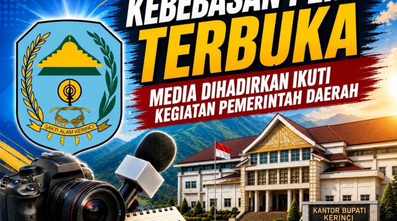 Pemerintah Kabupaten Kerinci melalui Dinas Komunikasi dan Informatika (Diskominfo) terus memperkuat komitmennya dalam mendorong keterbukaan informasi publik. (Foto: Kominfo Kerinci)
