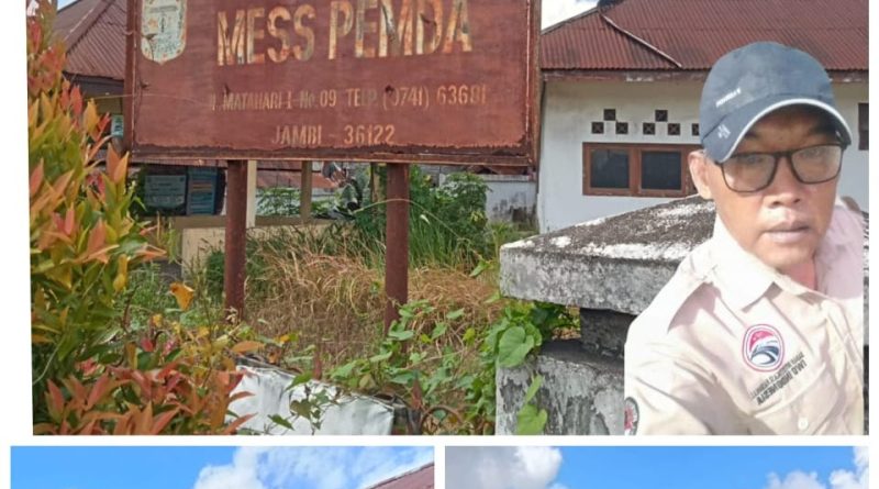 Kondisi Mess Pemerintah Daerah (Pemda) Kabupaten Kerinci yang berlokasi di kawasan Jalan Matahari I, Kota Jambi, saat ini sangat memprihatinkan. (Foto: IST/Dewi Yulianti)