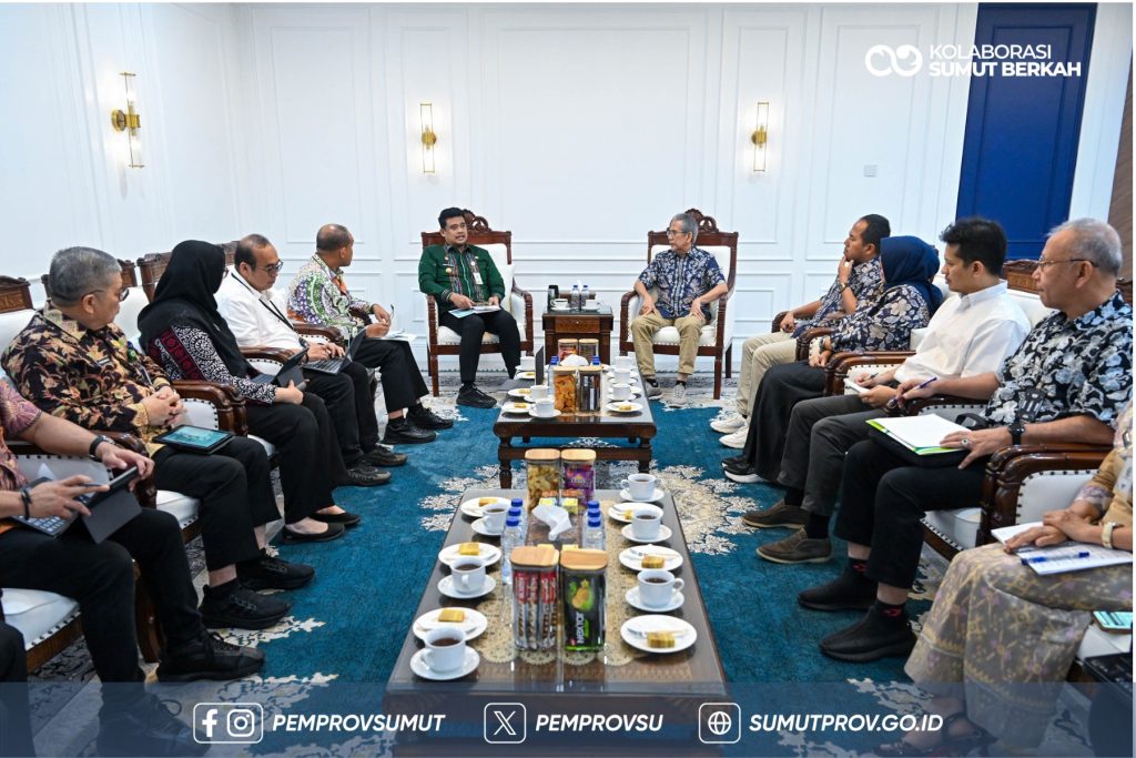 Gubernur Sumatera Utara, Muhammad Bobby Afif Nasution, meminta seluruh jajaran pengurus Lembaga Pengembangan Tilawatil Qur'an (LPTQ) Sumut bergerak cepat, Kamis (21/5/2026). (Foto: Pemprov Sumut)