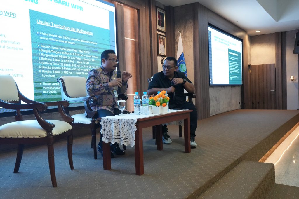 Penjabat (Pj) Sekretaris Daerah Provinsi Kepulauan Bangka Belitung (Babel), Fery Afriyanto, menghadiri pembukaan Uji Kompetensi Wartawan (UKW) dalam rangka memperingati Hari Ulang Tahun (HUT) ke-27 Bangka Pos dan ke-25 Pos Belitung di Kantor Gubernur Babel, Jumat (22/5/2026). (Foto: Pemprov Babel)