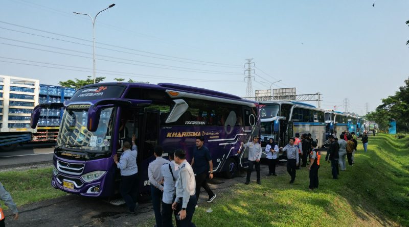 Kementerian Perhubungan melalui Direktorat Jenderal Perhubungan Darat memperketat pengawasan keselamatan transportasi menjelang libur panjang Hari Raya Iduladha 1447 Hijriah. (Foto: Humas Kementerian Perhubungan)