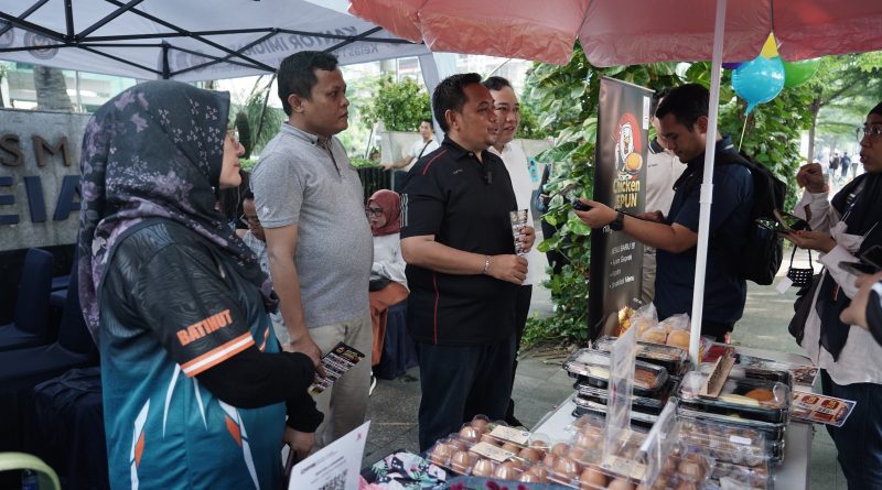 Kementerian Imigrasi dan Pemasyarakatan (Kemenimipas) sukses memperkuat program kemandirian berbasis usaha produktif bagi para Warga Binaan yang dipajang berdampingan dengan layanan paspor pada event Car Free Day (CFD) Jakarta, Minggu (24/5/2026). (Foto: Kemen Imipas)