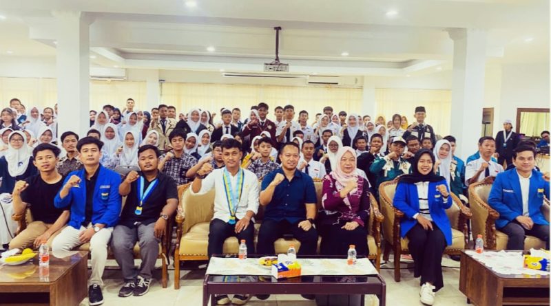 Pengurus Cabang Pergerakan Mahasiswa Islam Indonesia (PC PMII) Kota Pekanbaru sukses menyelenggarakan Pelatihan Kepemimpinan OSIS Tingkat SMP Negeri dan Swasta se-Kota Pekanbaru, Minggu (24/5/2026). (Foto: Humas PC PMII Kota Pekanbaru)