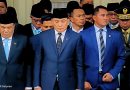 Menteri Koordinator Bidang Politik dan Keamanan (Menko Polkam), Jenderal TNI (Purn.) Djamari Chaniago, menghadiri Upacara Peringatan Hari Lahir Pancasila Tahun 2026 di Gedung Pancasila, Kementerian Luar Negeri, Jakarta, Senin (1/6/2026). (Foto: Kemenko Polkam RI)