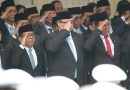 Menteri Koordinator Bidang Hukum, Hak Asasi Manusia, Imigrasi, dan Pemasyarakatan (Menko Kumham Imipas), Yusril Ihza Mahendra, menghadiri Upacara Peringatan Hari Lahir Pancasila Tahun 2026 di Gedung Pancasila, Jakarta, Senin (1/6/2026). (Foto: Kemenko Kumham Imipas RI)