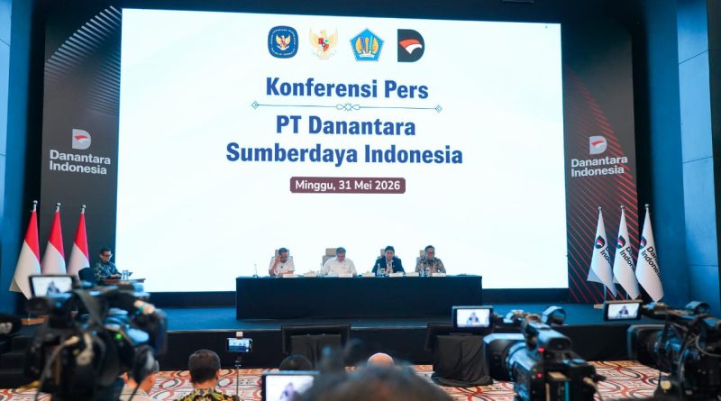 Pemerintah resmi mematangkan kesiapan operasional PT Danantara Sumberdaya Indonesia (DSI) sebagai BUMN Ekspor satu pintu untuk komoditas Sumber Daya Alam (SDA) strategis, Minggu (31/5/2026). (Foto: Kemenko Perekonomian RI)