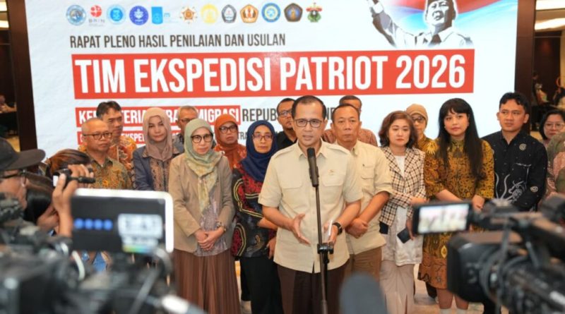 Menteri Transmigrasi Republik Indonesia, Muhammad Iftitah Sulaiman Suryanagara, mengeluarkan arahan resmi kepada seluruh perguruan tinggi mitra pelaksana rekrutmen Tim Ekspedisi Patriot (TEP) 2026. (Foto: Kementrans RI)