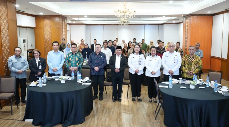 Rapat Sinkronisasi dan Koordinasi Kemudahan Akses Keadilan bagi Masyarakat yang mempertemukan berbagai pemangku kepentingan ini diselenggarakan secara terpadu di Hotel Grand Sahid Jaya, Jakarta, Selasa (2/6/2026). (Foto: Kemenko Kumham Imipas RI)