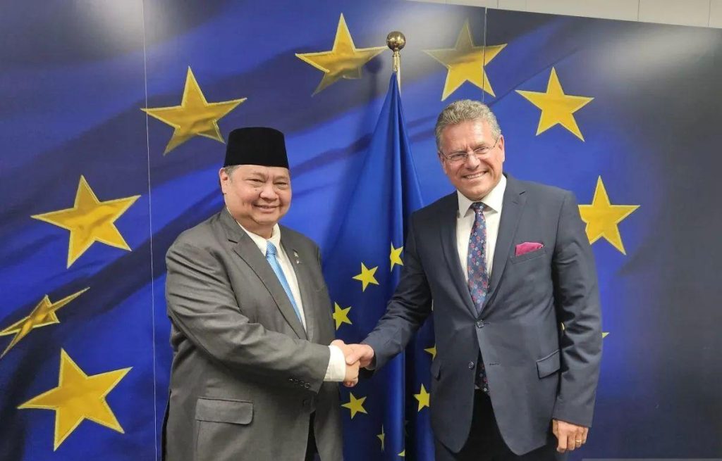 Menteri Koordinator Bidang Perekonomian, Airlangga Hartarto, memimpin delegasi Indonesia dalam kunjungan kerja strategis ke Paris, Prancis, dan Brussels, Belgia, Selasa (2/6/2026). (Foto: Kemenko Perekonomian RI)