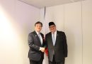 Menteri Koordinator Bidang Perekonomian, Airlangga Hartarto, memperdalam kerja sama bilateral yang komprehensif di berbagai sektor krusial mencakup pengembangan ekosistem kendaraan listrik (Electric Vehicle/EV) dengan Jepang di sela kunjungan kerja di Paris, Prancis, Rabu (3/6/2026). (Foto: Kemenko Perekonomian RI)