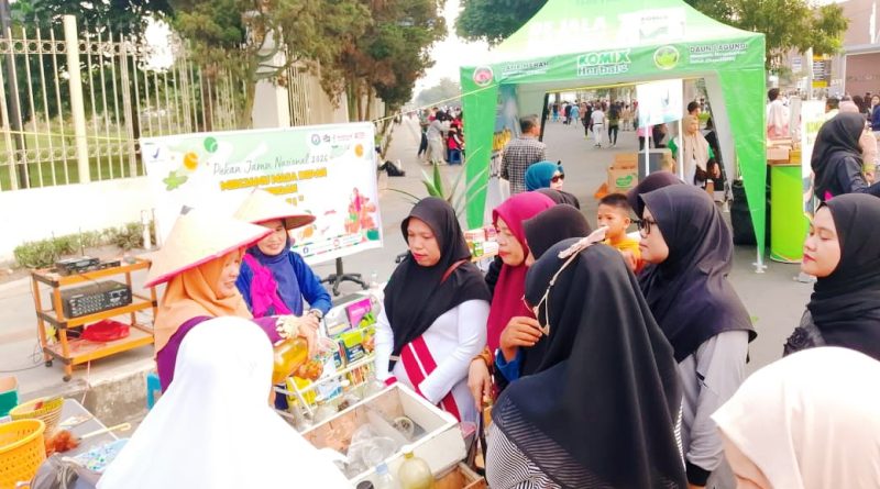 Balai Besar Pengawas Obat dan Makanan (BBPOM) di Pekanbaru menggelar peringatan Pekan Jamu Nasional 2026, Minggu (7/6/2026). (Foto: Humas BBPOM di Pekanbaru)