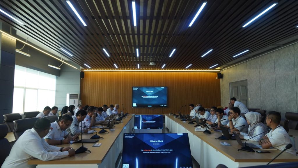 Walkthrough Pembayaran Belanja Pegawai dan Belanja Common Expenses melalui Platform Pembayaran Pemerintah (PPP) yang diselenggarakan Kementerian Agama, bersama dengan Kementerian Keuangan di Kantor Kemenag Pusat, Jakarta. Senin, (08/06/2026). (Foto: Thesa Putri/Kemenag RI)