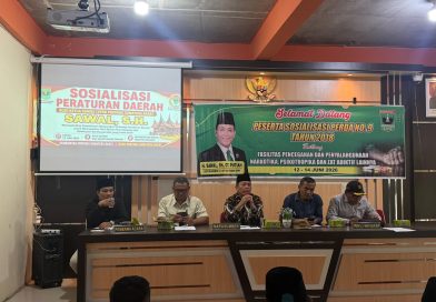 Anggota DPRD Provinsi Sumatera Barat, Sawal, mengingatkan masyarakat secara tegas mengenai dampak destruktif dari penyalahgunaan barang haram tersebut. (Foto: IST/Novrianto)