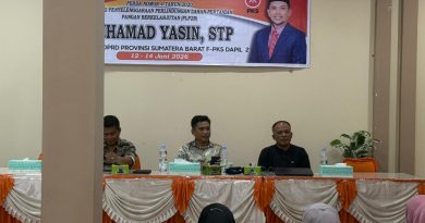 Anggota DPRD Provinsi Sumatera Barat, M. Yasin, menegaskan bahwa jaminan ketersediaan pangan merupakan draf pelayanan dasar negara dalam melindungi hajat hidup rakyat. (Foto: IST/Novrianto)