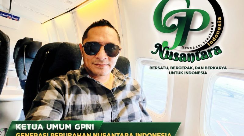 Ketua Umum Generasi Perubahan Nusantara Indonesia (GPNI), Gleen Lesnussa. (Foto: Ketua Umum GPNI)