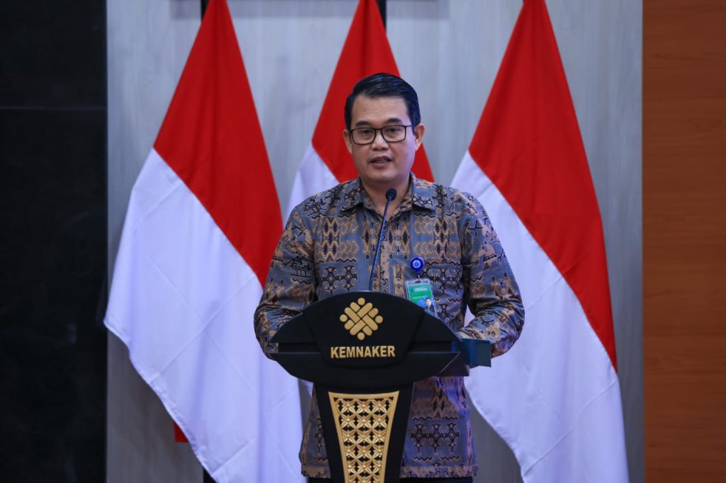 Direktur Jenderal Pembinaan Pelatihan Vokasi dan Produktivitas (Binalavotas) Kemnaker, Darmawansyah. (Foto: Kemnaker RI)