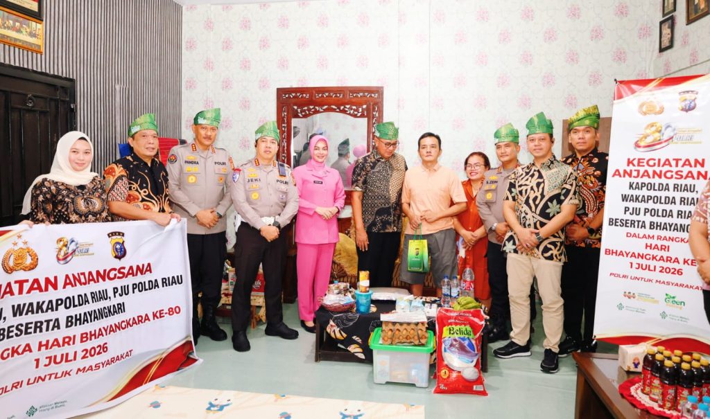 Polda Riau bergerak nyata merealisasikan komitmen tersebut dengan mematangkan rangkaian agenda besar memperingati Hari Ulang Tahun (HUT) Bhayangkara ke-80 Tahun 2026. (Foto: Bidhumas Polda Riau)