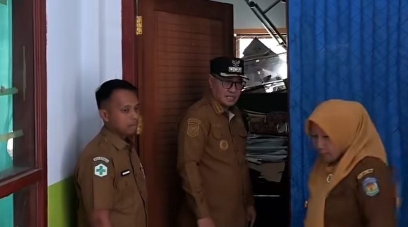 Walikota Sungai Penuh, Alfin, didampingi jajaran draf otoritas kecamatan menggelar inspeksi mendadak (sidak) di Puskesmas Tanah Kampung, Senin (22/6/2026). (Foto: IST/Dewi Yulianti)