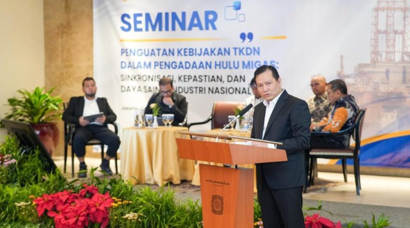 Kementerian Koordinator Bidang Perekonomian bekerja sama dengan Universitas Borobudur menggelar seminar nasional penguatan kebijakan TKDN harian di Jakarta, Rabu (24/6/2026). (Foto: Kemenko Perekonomian RI)