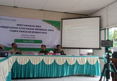 PT Austral Byna yang menggelar rapat kemitraan bersama warga Desa Wakat, Kecamatan Teweh Timur, Kabupaten Barito Utara. (Foto: IST/Carli Silitonga)
