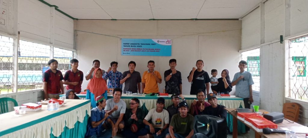 Koperasi Desa Muara Wakat, Kecamatan Teweh Timur, Kabupaten Barito Utara, sukses menjalankan mandat konstitusi kelembagaan Rapat Anggota Tahunan (RAT), Minggu (5/7/2026). (Foto: IST/Carli Silitonga)