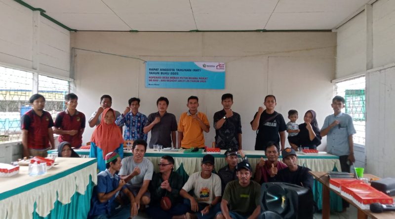 Koperasi Desa Muara Wakat, Kecamatan Teweh Timur, Kabupaten Barito Utara, sukses menjalankan mandat konstitusi kelembagaan Rapat Anggota Tahunan (RAT), Minggu (5/7/2026). (Foto: IST/Carli Silitonga)