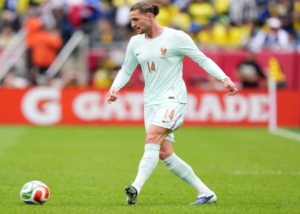 Gelandang andalan Prancis, Adrien Rabiot, Jum'at (10/72026). (Foto: Media Indonesia)