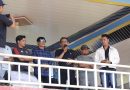 Wakil Ketua DPRD Provinsi Sumatera Barat, Evi Yandri Rajo Budiman, secara resmi menutup Kejuaraan Nasional (Kejurnas) Grasstrack Peridon Siap Maju Grand Final Region 1A Sumatera 2026. (FotoL DPRD Sumbar)