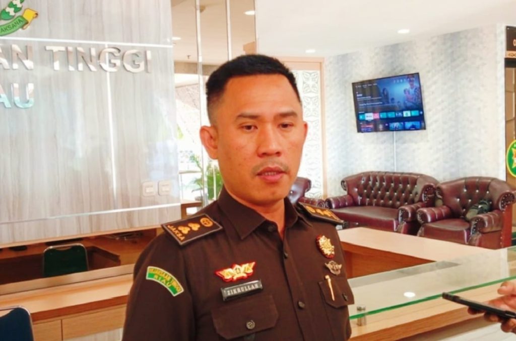 Kasi Penerangan Hukum Kejati Riau, Zikrullah, S.H., M.H. (Foto: Humas Kejaksaan Tinggi Riau)