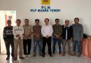 Pewarta di PLN ULP Muara Teweh. (Foto: IST/Carli Silitonga)